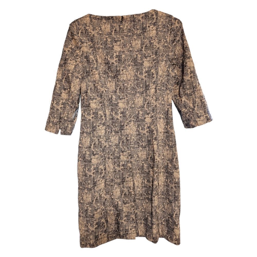 ‎MM LAFLEUR Etsuko Sheath Dress in Crackle Print - Size 6